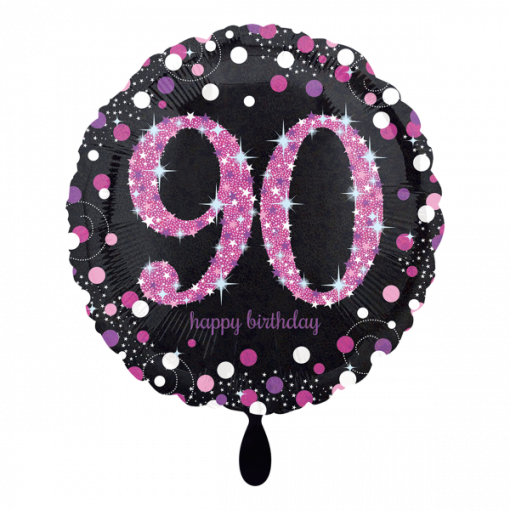 Happy Birthday - Pink 90