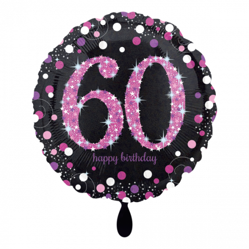 Happy Birthday - Pink 60
