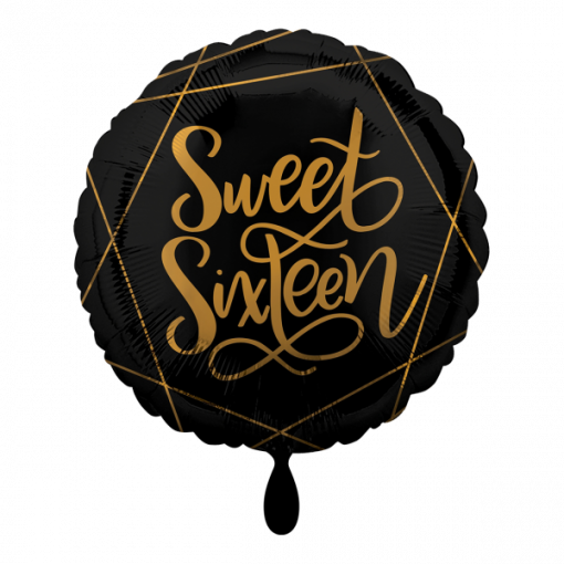 Sweet 16 -Black/Gold
